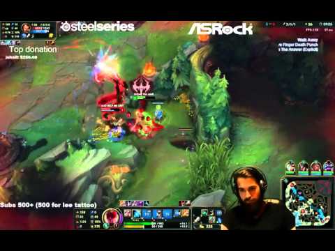 Best Lee Sin EU Gripex | Lee Sin vs Darius | Jungle| S6 Challenger Gameplay Stream