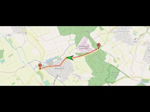 Ortsdurchfahrt im Spessart/MKK: Bernbach (Ost rein, West raus)