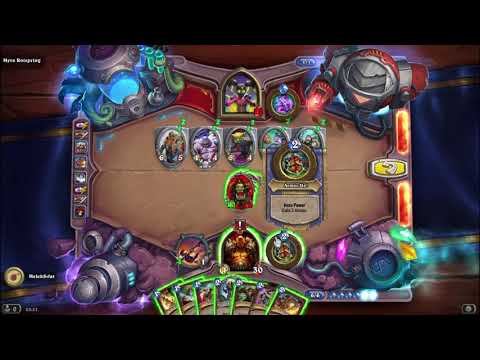 Hearthstone Lethal Puzzle Myra Rotspring - the Wall Solution