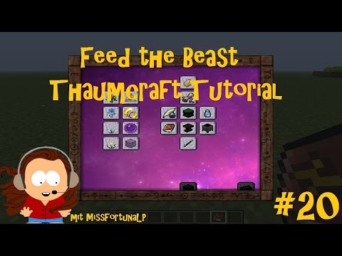 Minecraft: Feed the Beast - Thaumcraft Tutorial (Deutsch/German) #20 - Zauberhafte Bienen