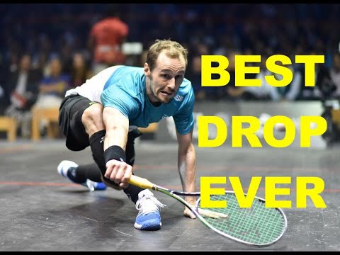 Best Drop Shot Ever Played on a Squash Court