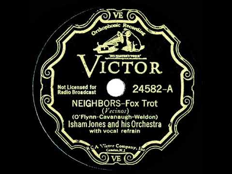 1934 Isham Jones - Neighbors (Eddie Stone, vocal)