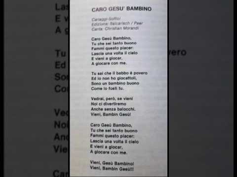 Caro Gesù Bambino -  2° Zecchino d'Oro 1960