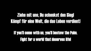 Die Apokalyptischen Reiter 'Friede Sei Mit Dir' (English Lyrics)