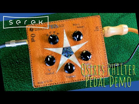Osiris Philter Pedal Demo // Bass Filter, EQ, Preamp // Serek Basses