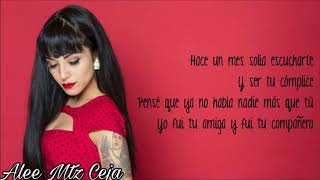 Mon Laferte  - Tu Falta De Querer Letra   Lyrics