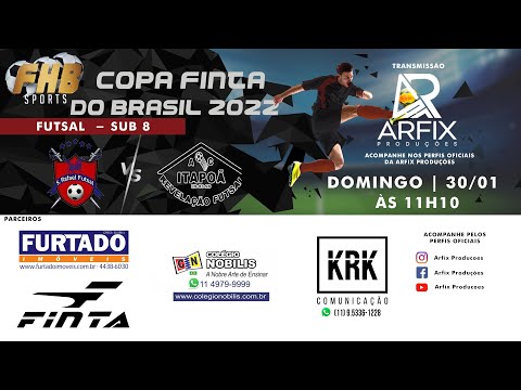 SÃO RAFAEL x ITAPOÃ - FUTSAL SUB 8