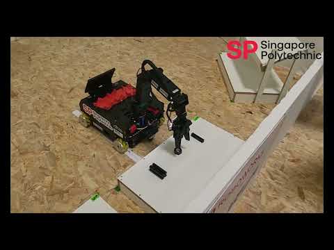 RoboCup 2023 (Bordeaux) - Robo-Erectus@Work (Singapore Polytechnic) Highlight Video