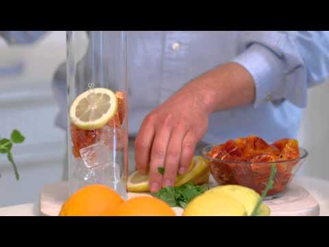 Red Orange Fruitsalad Sparkling Water