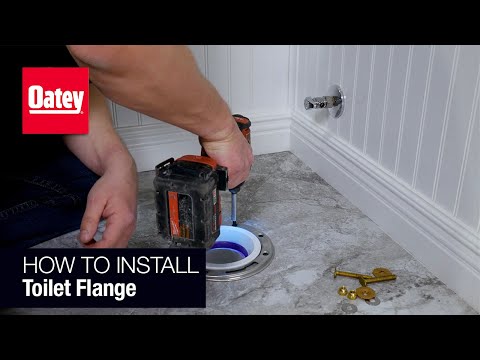 How to Install a Toilet Flange