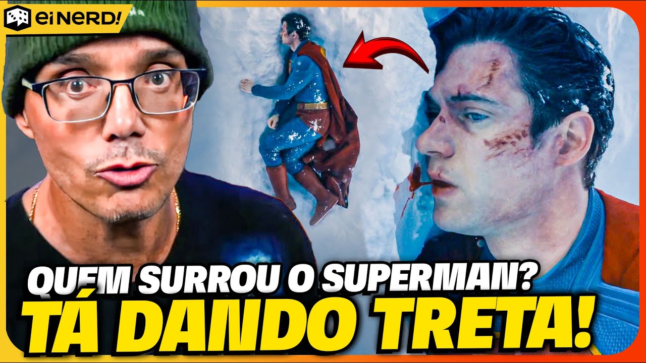 QUEM ARREBENTOU O SUPERMAN NO NOVO TRAILER? TÁ ROLANDO UMA TRETA!