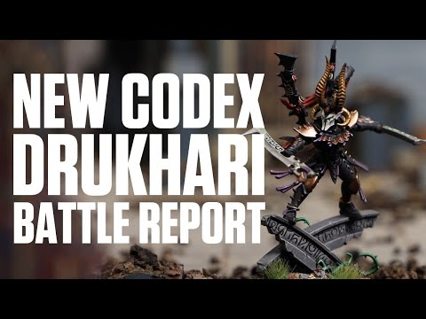 New Drukhari Codex Battle Report Trailer