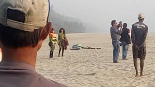 preview picture of video 'Parasailing Ride  Bazar Sea Beach'