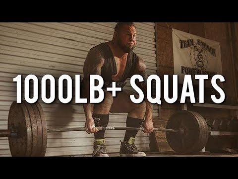 What Does It Feel Like To Squat 1000lbs? | Brian Carroll