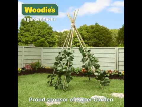  DIY インディアン ガーデン ティーピー - 子供の遊び場や登山者の保護者に！  庭園