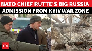 Download lagu Narrow Escape For NATO Chief As Putin Missiles Fly Overhead? Rutte In Kyiv After Russian Attack mp3