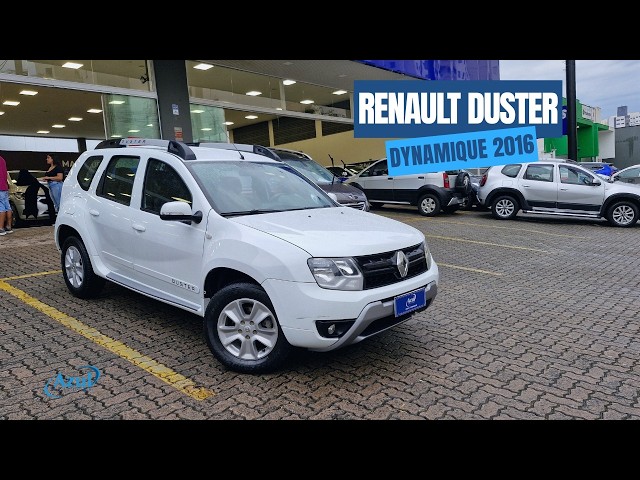 Vídeo RENAULT DUSTER 1.6 DYNAMIQUE 4X2 16V FLEX 4P MANUAL