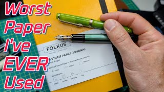 Does Stone Paper DESTROY Fountain Pens? I Tested It To Find Out