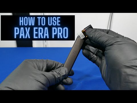 How to use PAX ERA PRO