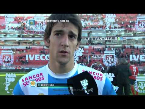 Albertengo: "Ellos hicieron los goles". Independiente 3 - Rafaela 0. Fecha 1. Primera 2014. FPT
