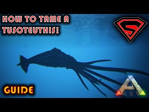 ARK HOW TO TAME A TUSOTEUTHIS 2020 - EVERYTHING YOU NEED TO KNOW ABOUT TAMING A TUSOTEUTHIS!!!