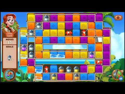 Lost Island Blast Adventure Level 1163 - NO BOOSTERS 🏝️ | SKILLGAMING ✔️