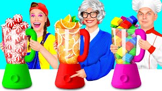 Me vs Grandma Cooking Challenge | Funny Kitchen Moments by BaRaFun Challenge