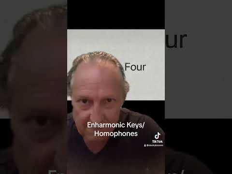 Enharmonic Keys/Homophones