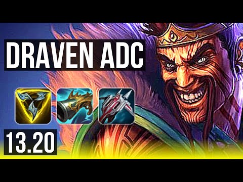 DRAVEN & Maokai vs ASHE & Senna (ADC) | 16/1/11, 1.4M mastery, Legendary | EUW Master | 13.20
