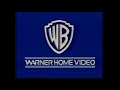 Warner Home Video Scrolling Print Logo 1995