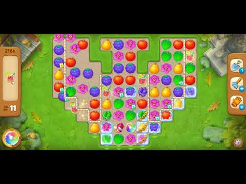 Gardenscapes level 2186