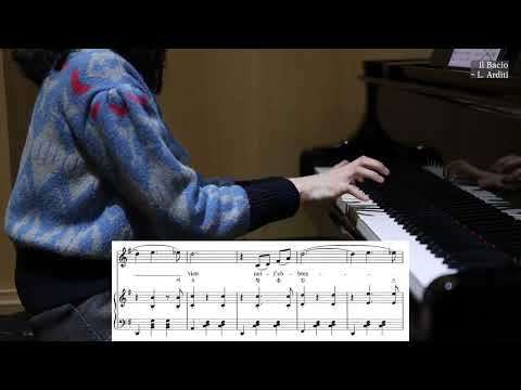Il Bacio 입맞춤 (CMajor) - L. Arditi /piano accompaniment/karaoke/practice/italian/피아노반주/성악반주/이탈리아가곡