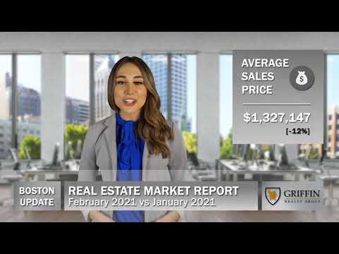 Real Estate Market Update | Boston | February 2021 Vs January  2021