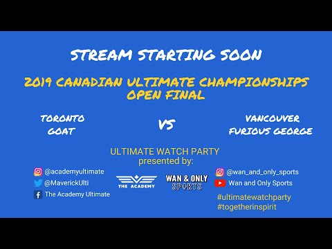 CUC 2019 Open Final. Goat Vs Furious George (Feat. Kevin Underhill and Adrian Yearwood)