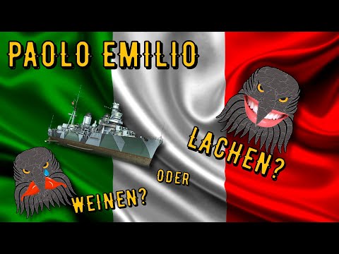 World of Warships Legends - PAOLO EMILIO - Tier 7 - LAUGH or CRY? [German/gameplay]