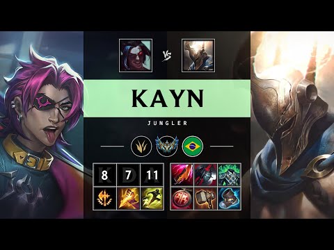 Kayn Jungle vs Pantheon - BR Challenger Patch 25.12