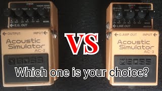 Video thumbnail for Boss Acoustic Simulator Review: Boss AC-2 VS Boss AC-3 Sound Comparison by Alaina Guitar