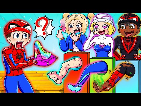 SPIDER-MAN BREWING CUTE PREGNANT & CUTE BABY FACTORY - Marvel's Spidey & Amazing Friends Animation
