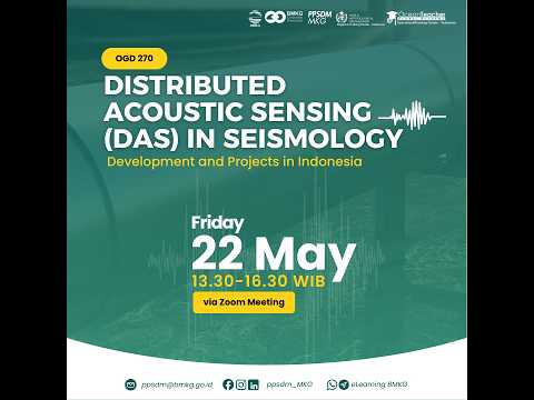 OGD 271 - Distributed Acoustic Sensing (DAS) in Seismology