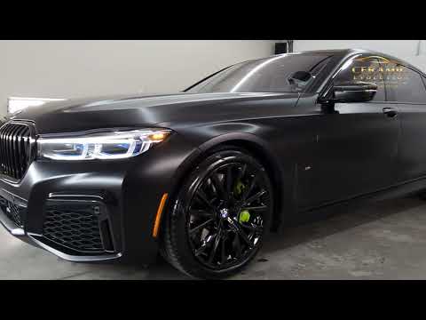 🔥2022 BMW 760Li V12 MSeries Full PPF Stealth,  Ceramic Gold Interior/Exterior + Water Test💨