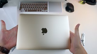 New 2015 Gold MacBook Unboxing and Overview!