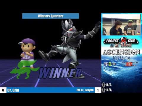 “Ascension 11/26/16” - Dr. Grin (Ness) v. Ivayne (Wolf) - Winners Quarters