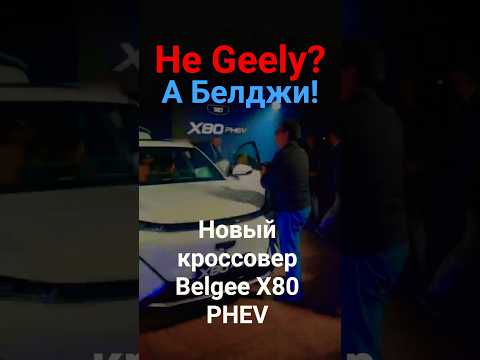 The new Belgee X80 crossover