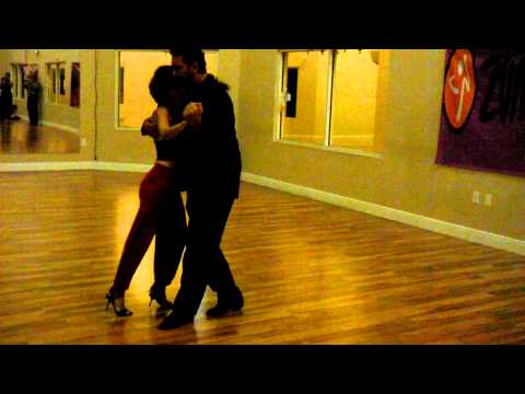 Argentine Tango, Maria Olivera & Gustavo Benzecry Milonga performace Orlando Florida