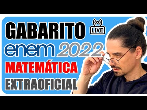 🔴 [ENEM 2022 GABARITO] Extraoficial - Prof. Caju