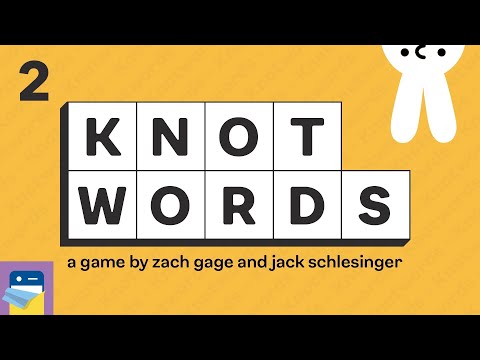 Knotwords: April 2022 Standard Levels 16 - 20 Walkthrough & iOS/Android Gameplay (by Zach Gage)