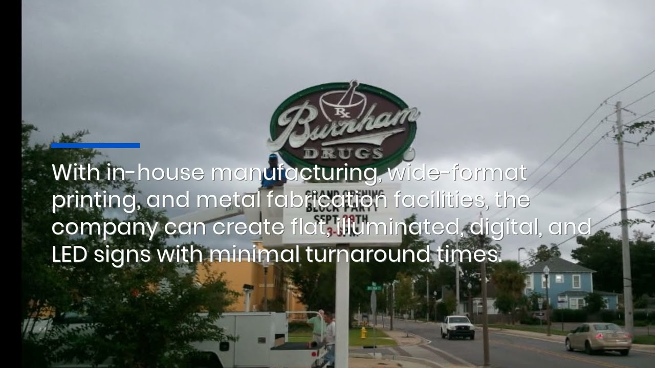 LED Pylon Signs For Businesses In Gulfport: Installation & Maintenance Services