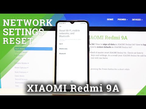 How to Reset Wi-Fi & Bluetooth Settings in Xiaomi Redmi 9A – Restore Network Configuration