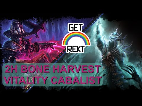 [HC] Grim Dawn Speedleveling - Cabalist, 2h vitality Bone Harvest, part 2 ultimate
