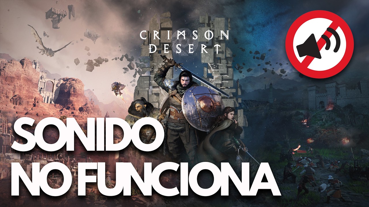 Crimson Desert 🎮 | No Funciona el Sonido, Audio Cortado, Lag SOLUCIÓN✅